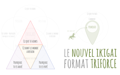 L’Ikigai format triforce : trouve ton pourquoi !